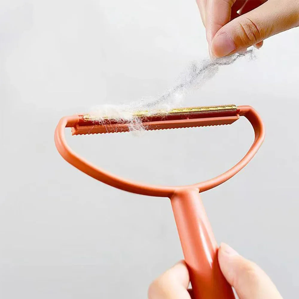 1-50Pcs Clothes Hair Scraper Pet Manual Lint Removal Coat Clothes Double Sided Hair Removal Shaver Brush Tool for Carpet Wool